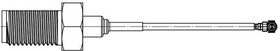 Фото 1/8 89761-3412, RF Cable Assembly, SMA Male Straight - MC Male Angled, 100mm, Grey