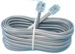 32-1414, Ethernet Cables / Networking Cables RJ11 EXTENSION CORD MODULAR PHONE M-M
