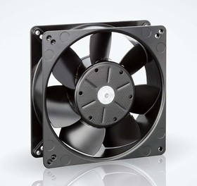 Фото 1/2 5218NM, Axial Fan DC Ball 127x127x38mm 48V 2750min sup -1 /sup  190m³/h 2-Pin Stranded Wire