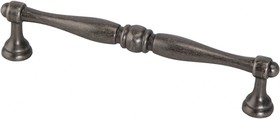 Ручка-скоба 128 мм, черненый старинный цинк RS-097-128 BAZ