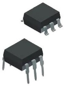 Фото 1/2 VOR1121B6, МОП-транзисторное реле, SPST-NO (1 Form A), AC / DC, 250 В, 200 мА, SMD-6