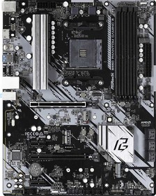 Фото 1/10 Материнская плата Asrock B550 PHANTOM GAMING 4 Soc-AM4 AMD B550 4xDDR4 ATX AC`97 8ch(7.1) GbLAN RAID+HDMI