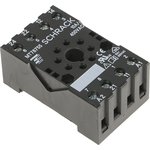 MT78755 3-1415035-1, Relay Socket for use with MT Series 240V ac