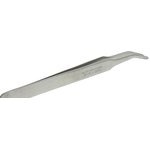 5-061, 115 mm, Stainless Steel, Flat; Rounded, ESD Tweezers