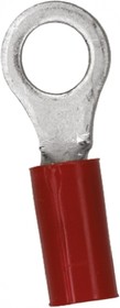 Фото 1/3 2-36154-2, PIDG Insulated Ring Terminal, #10 Stud Size, 0.26mm² to 1.65mm² Wire Size, Red