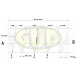 GCS027591, Пружина пер ford fiesta 1.25-1.6 & 16v 01-04