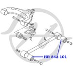 HR842101, Сайлентблок рычага подвески