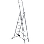 3-секционная алюминиевая лестница 3x7 Ufuk Pro 411307