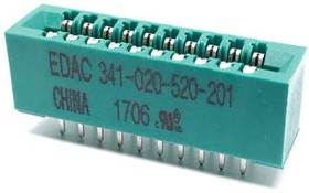 395-062-520-350, Standard Card Edge Connectors 62P Solder Tail 5.08mm ROW SPACE