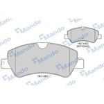 MBF015045, Колодки тормозные FORD Transit (14-) задние (4шт.) MANDO