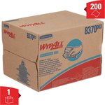 8370, WypAll Blue Cloths for Surface Cleaning, Wet Use, Box of 200, 426 x 317mm ...