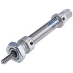 DSNU-10-25-P-A, Pneumatic Cylinder - 19184, 10mm Bore, 25mm Stroke, DSNU Series, Double Acting