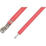 214921-2224, Pre-Crimped Lead, Pico-Blade Female - Bare Ends, 300mm, 26AWG