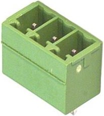 Фото 1/4 Pin header, straight, Straight, 3.81mm Pitch, 3 Poles