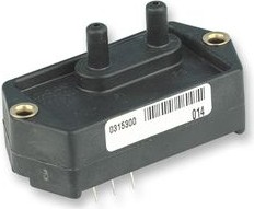 Фото 1/2 142PC15D, Pressure Sensor 0psi to 15psi Differential 3-Pin