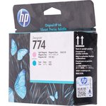 Картридж струйный HP 774 P2V98A светло-пурпурный/ светло-голубой (775мл) для HP ...