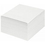 Блок для записей непроклеенный, куб 9х9х5 см, белый, белизна 70-80, 126574