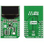 MIKROE-1649, MIKROE-1649, OLED W click OLED Display Add On Board With SSD1306