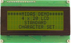 Фото 1/2 MC42005A6W-SPTLY3.3-V2 LCD LCD Display, 4 Rows by 20 Characters
