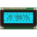 MD42004A6W-FPTLRGB, MD42004A6W-FPTLRGB LCD LCD Display, 4 Rows by 20 Characters