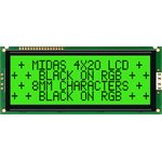 MD42008A6W-FPTLRGB, MD42008A6W-FPTLRGB LCD LCD Display, 4 Rows by 20 Characters