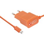 Зарядное устройство "LP" Micro USB 2.1A (коробка/оранжевое)