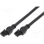 245132-0220, 2 Way Female Micro-Fit 3.0 to 2 Way Female Micro-Fit 3.0 Wire to ...