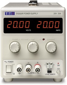EX2020R, Digital Bench Power Supply 400W, 1 Output 0 20V 0 20A