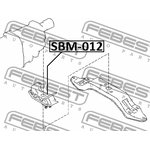 SBM-012, Подушка двигателя задняя