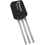 MCP9701-E/TO, Датчик температуры (ИС), AEC-Q100, Напряжение, ± 2°C, 0 °C, 70 °C ...