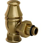 Угловой запорный клапан для радиатора Liberty 1/2х3/4, цвет бронза, 0323-2000Z000