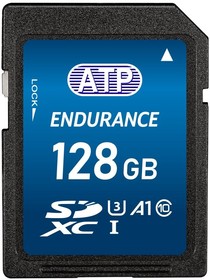AF128GSD4-EBAXM, 128 GB Industrial SD SD Card, UHS-I