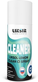 Фото 1/2 Универсальный очиститель LIKSOL LEMON CLEAN C1 Spray для очистки и полировки, 520мл