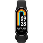 X46718/BHR7165GL, Фитнес-браслет Xiaomi Smart Band 8 Graphite Black