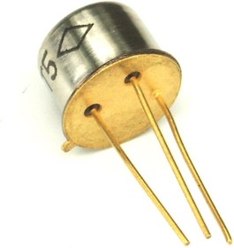2Т504А (2N5663), Транзистор N-P-N 400В 1А 10Вт 20Мгц TO39