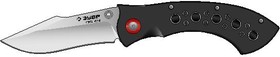 47715, ЗУБР Ратник, 230 мм, лезвие 100 мм, металлическая рукоятка, складной нож (47715)