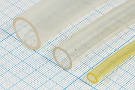 Кембрик, размер 4.5, силикон, прозрачный, желтый