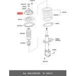 54610-2E200, Опора амортизатора HYUNDAI Tucson KIA Sportage (06-) переднего OE