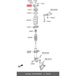 Чашка амортизатора переднего HYUNDAI SANTA FE 12- HYUNDAI/KIA 54610-2W000