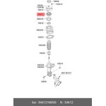 546121M000, Подшипник опорный Cerato 2004-2008, Cerato 2009-2013