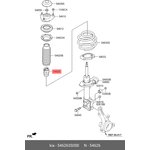 Отбойник амортизатора HYUNDAI/KIA 546263S000 iX 35/SPG III/SON YF пер.