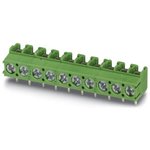 PCB terminal, 10 pole, pitch 5 mm, AWG 26-14, 17.5 A, screw connection, green ...
