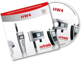 HW4-E Software, Hygrometer Software for Use with Hygrodata-NT-E Series Data Logger