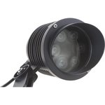 Тротуарный светодиодный светильник на колышке SP2705 85-265V, 6W зеленый IP65 32231