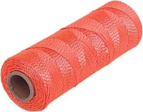 Шнур для кладки кирпича флуоресцентный оранжевый, 76 м G11239