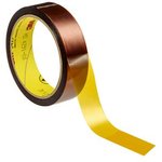 7000050109, Polyimide Film Tape, 9mm x 33m, Gold, 2.2N/cm