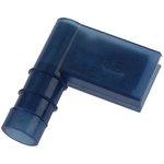 RB14-250A, TERMINAL, FEMALE DISCONNECT, 0.25IN BLUE