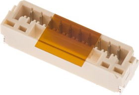 Фото 1/2 BM10B-GHS-TBT(LF)(SN), GH Series Straight Surface Mount PCB Header, 10 Contact(s), 1.25mm Pitch, Shrouded