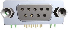 618009231121, D-Sub Standard Connectors WR-DSUB Female PCB 9Pin Hex Scrw 8.08mm