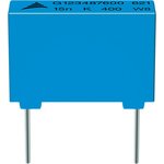 MKP film capacitor, 10 nF, ±5 %, 630 V (DC), PP, 10 mm, B32621A6103J000